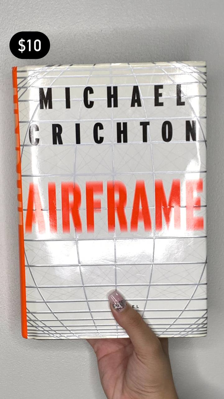 Libro AIRFRAME Michael Crichton