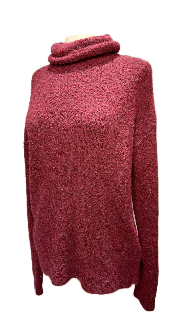 Sweater Vinotinto H&M Talla XS